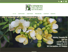 Tablet Screenshot of abettersouthflorida.org